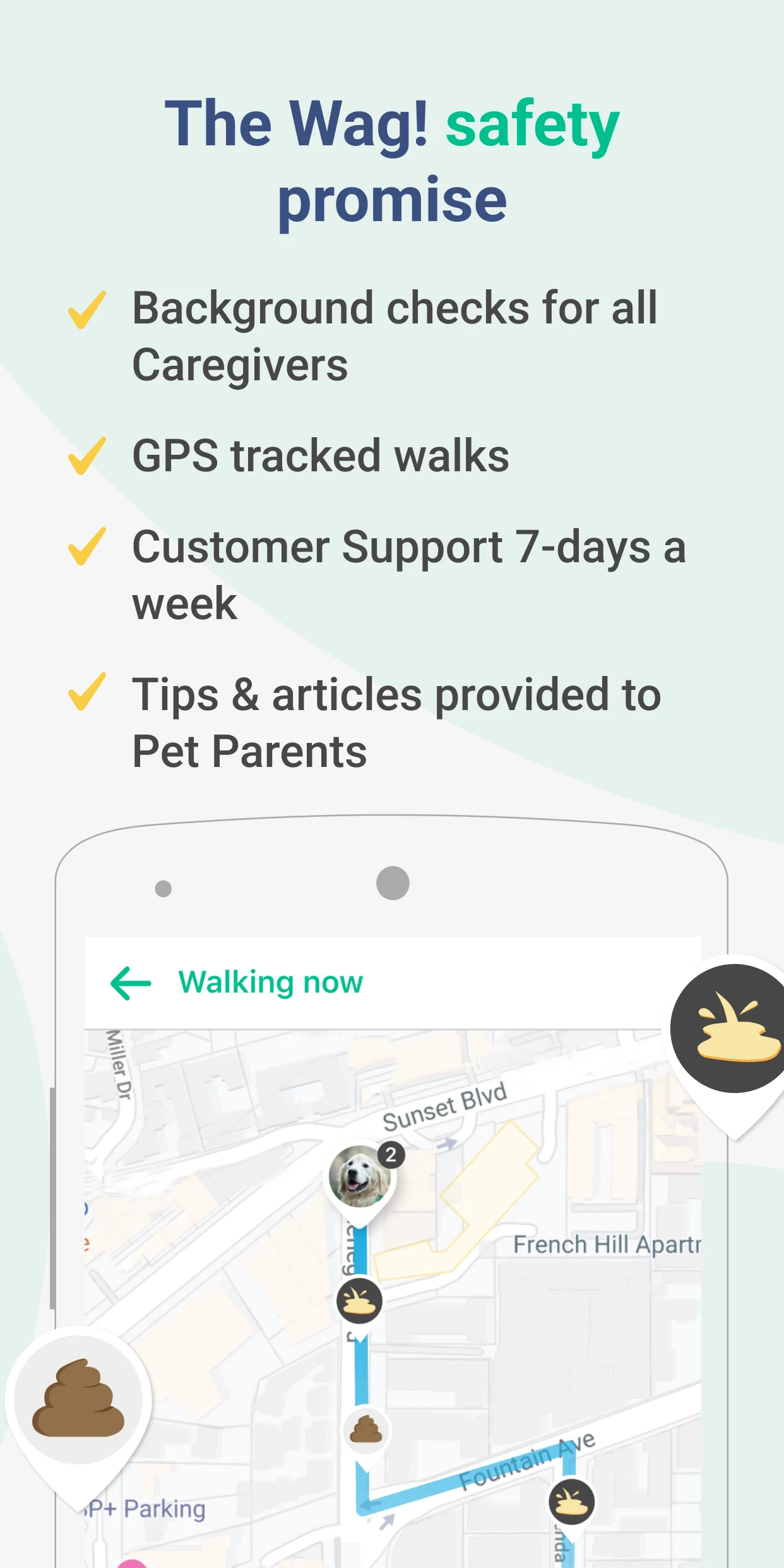 Wag! - Dog Walkers & Sitters screenshot